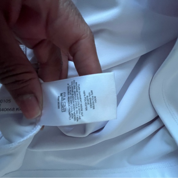 Express White Ruffle Sleeve Blouse - Picture 8 of 8